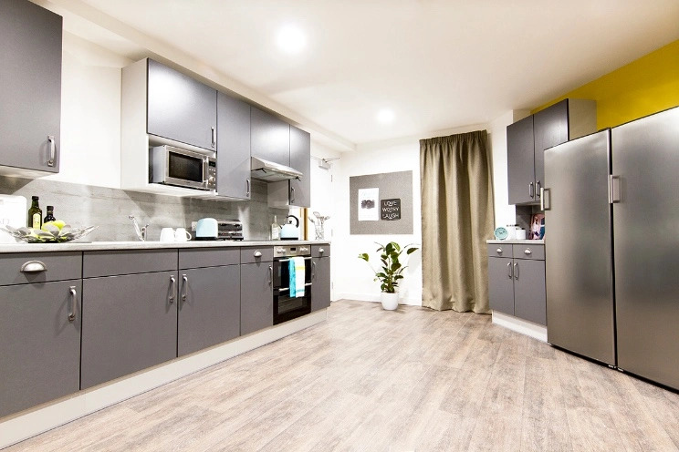 Melamine fitted cabinets produced by Bridec